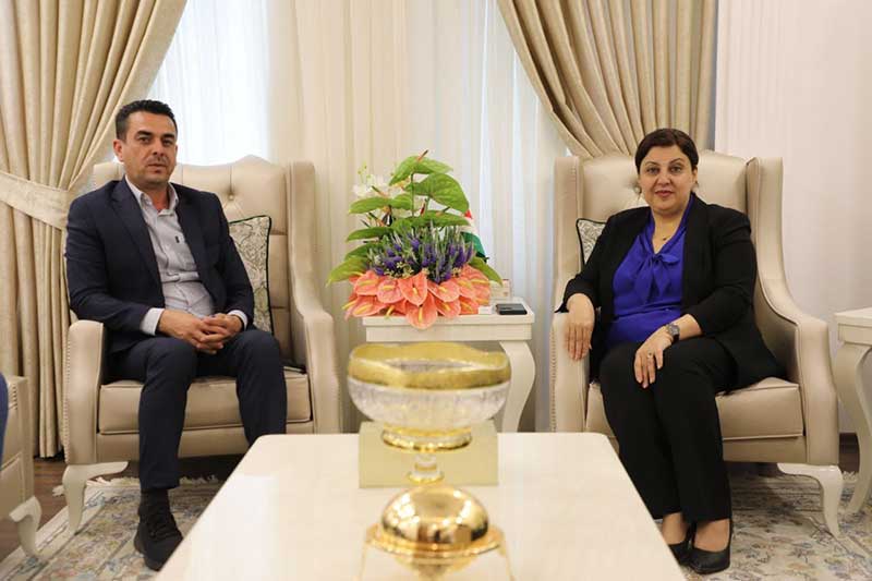 سەردانى کردنى بەڕێز وەزیرى کشتوکاڵ و سەرچاوەکانى ئاو