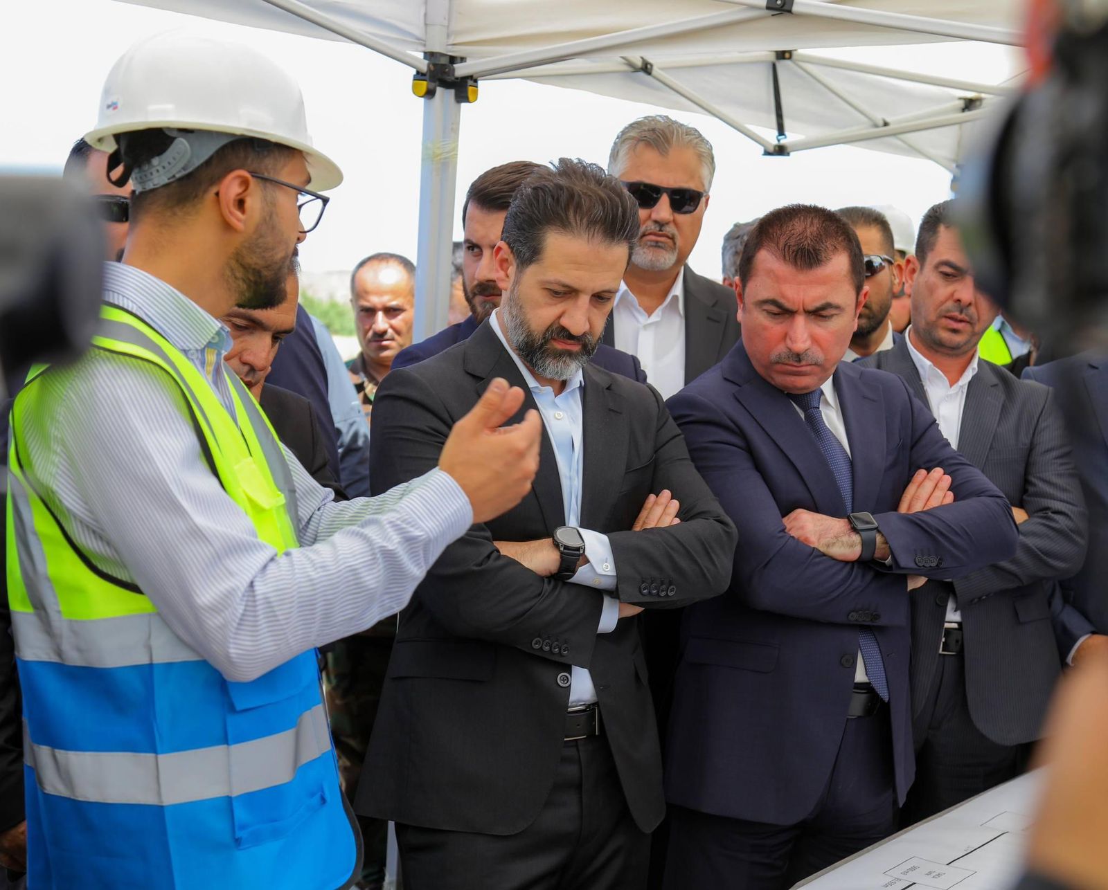 سەردانی کردنی پڕۆژەی ئاوی گۆپتەپە چەمچەماڵ لە لایەن بەڕێز قوباد تاڵەبانی جێگری سەرۆک وەزیرانی هەرێمی کوردستان