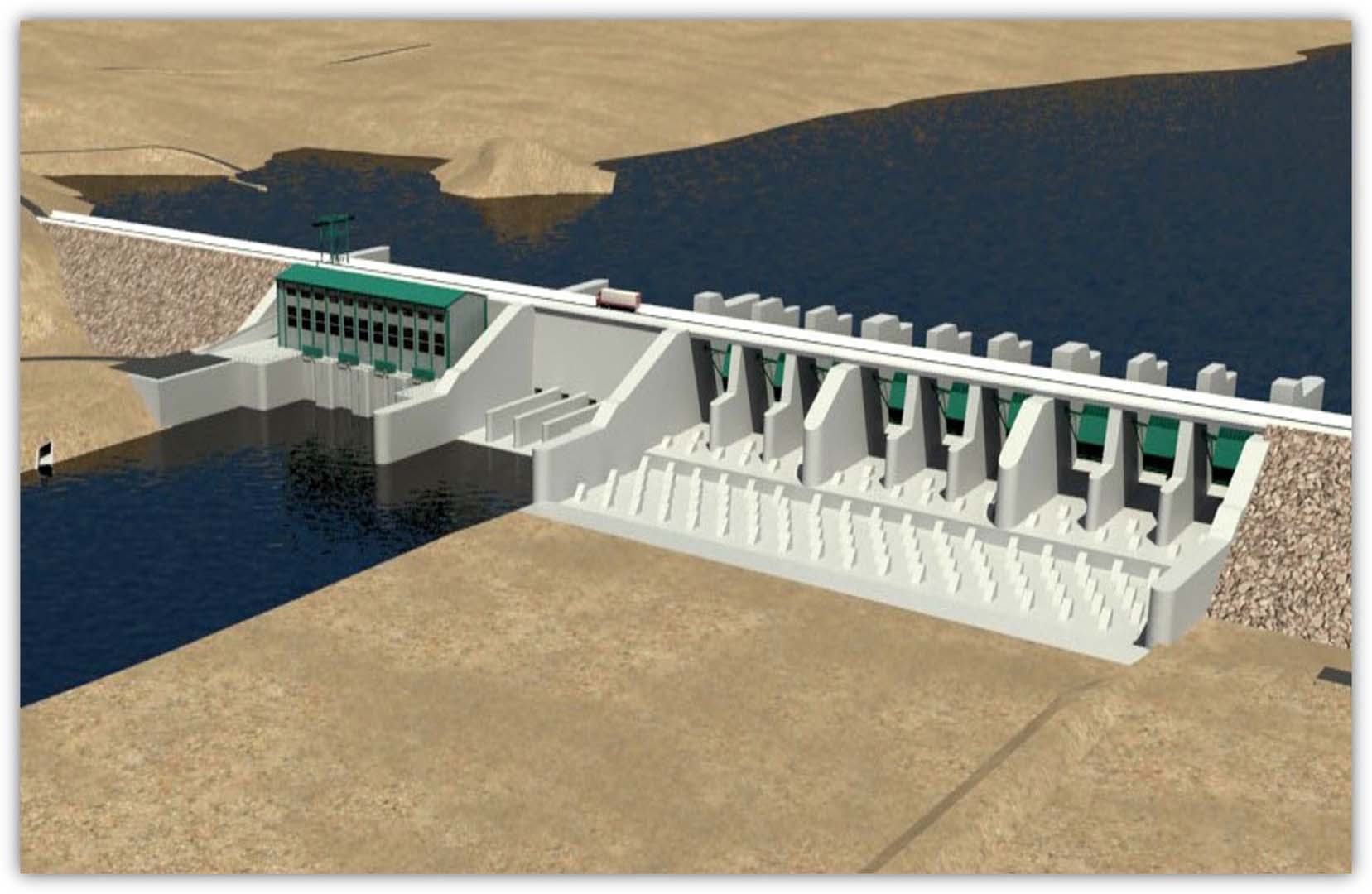 پرۆژەى دروست کردنى بەنداوى باوەنوور