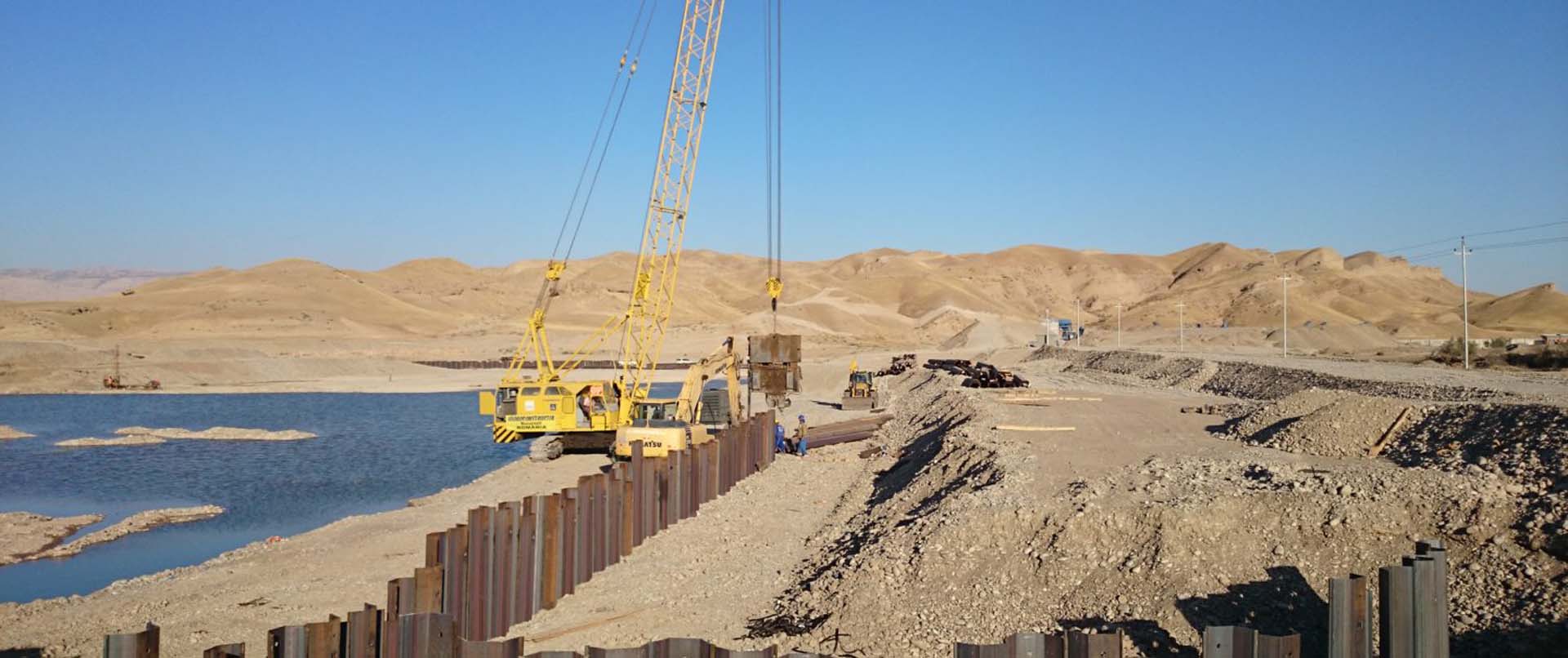 پرۆژەى دروست کردنى بەنداوى باوەنوور