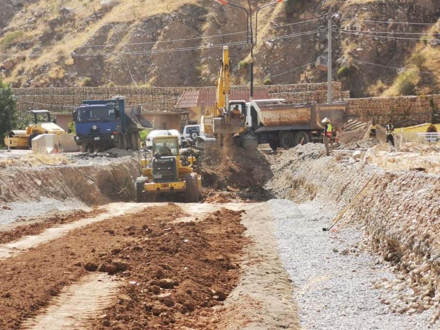 پڕۆژەی چاکسازی بەنداوی دەربەندیخان قۆناغی یەکەم