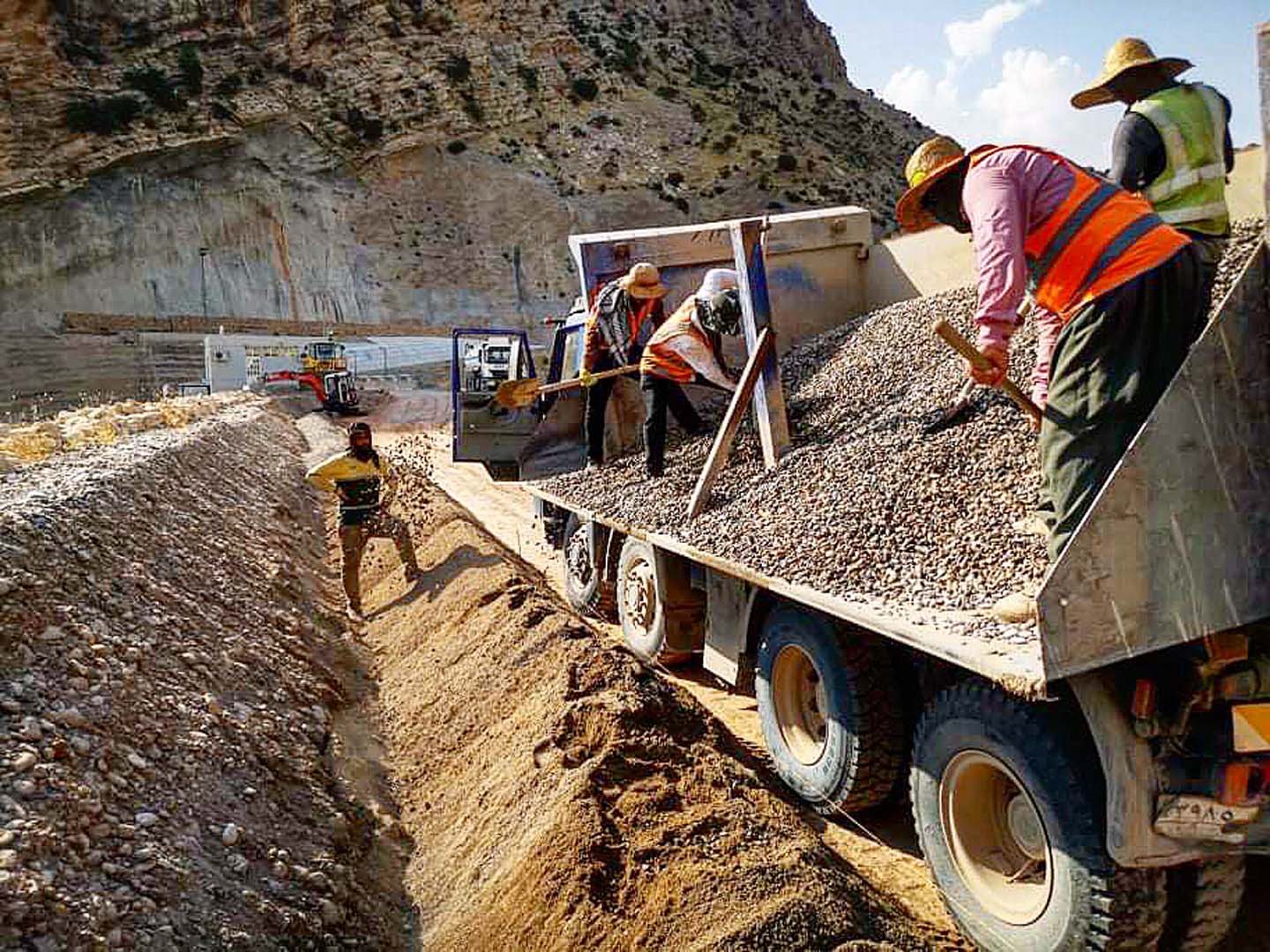 پڕۆژەی چاکسازی بەنداوی دەربەندیخان قۆناغی یەکەم