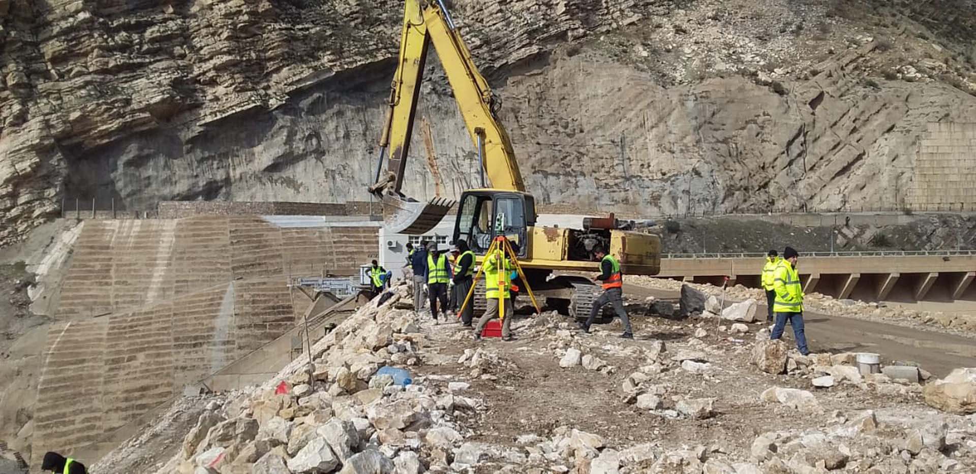 چاکسازی بەنداوی دەربەندیخان قۆناغی دووەم