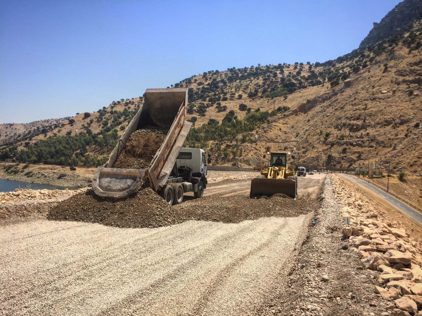 پڕۆژەی چاکسازی بەنداوی دەربەندیخان قۆناغی یەکەم