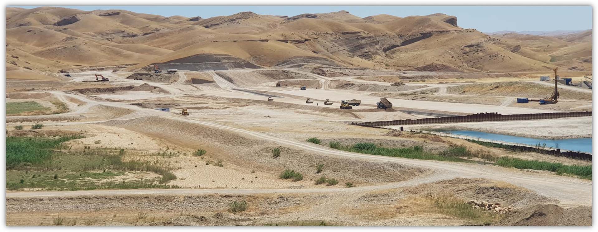 پرۆژەى دروست کردنى بەنداوى باوەنوور