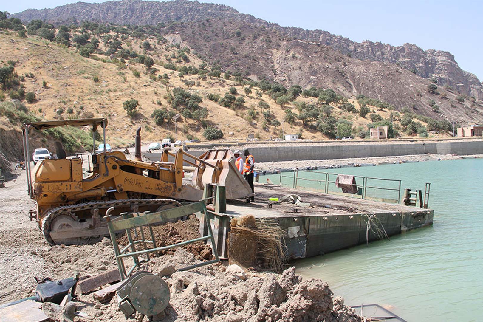 ئەنجامدانى شۆتکریت بۆ بەنداوى دەربەندیخان