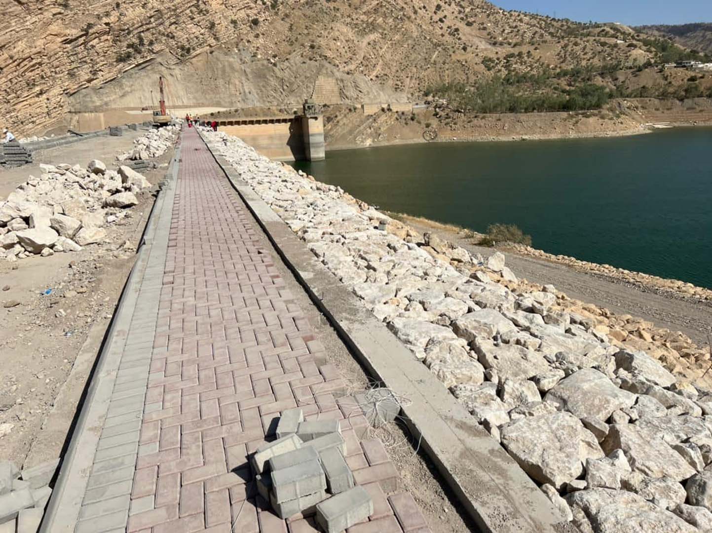 چاکسازی بەنداوی دەربەندیخان قۆناغی دووەم