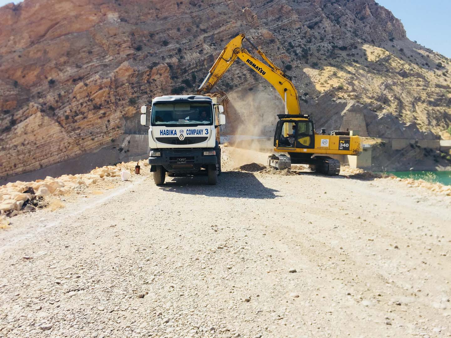 پڕۆژەی چاکسازی بەنداوی دەربەندیخان قۆناغی یەکەم