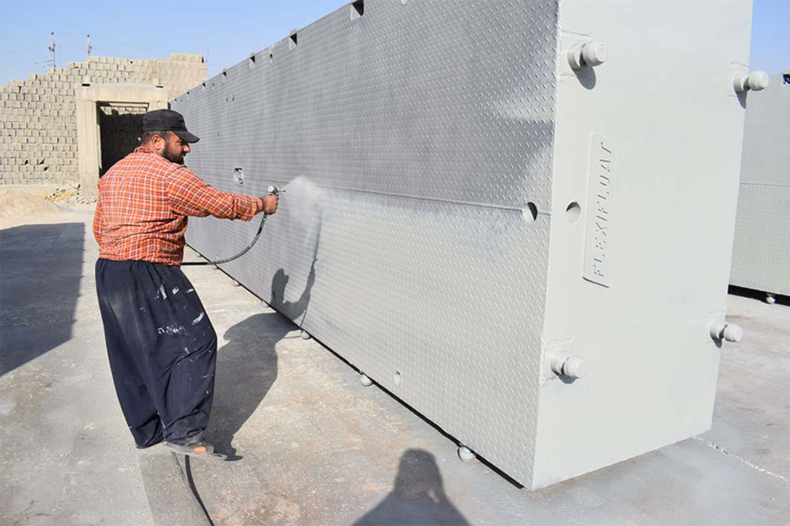 ئەنجامدانى شۆتکریت بۆ بەنداوى دەربەندیخان