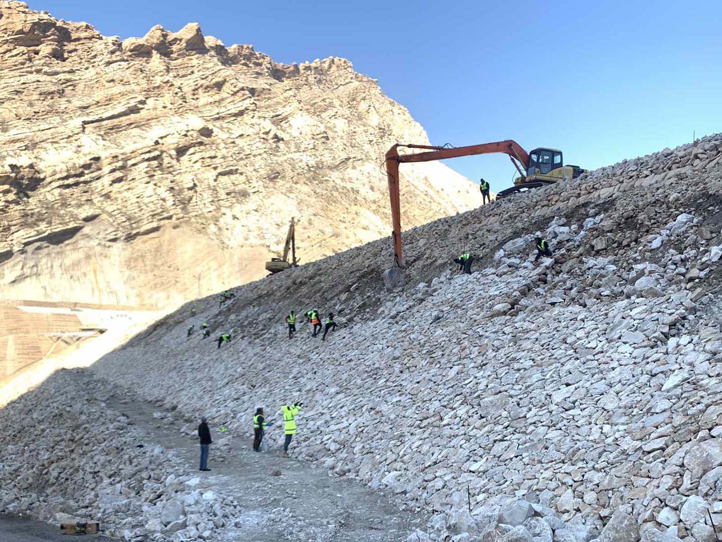 چاکسازی بەنداوی دەربەندیخان قۆناغی دووەم
