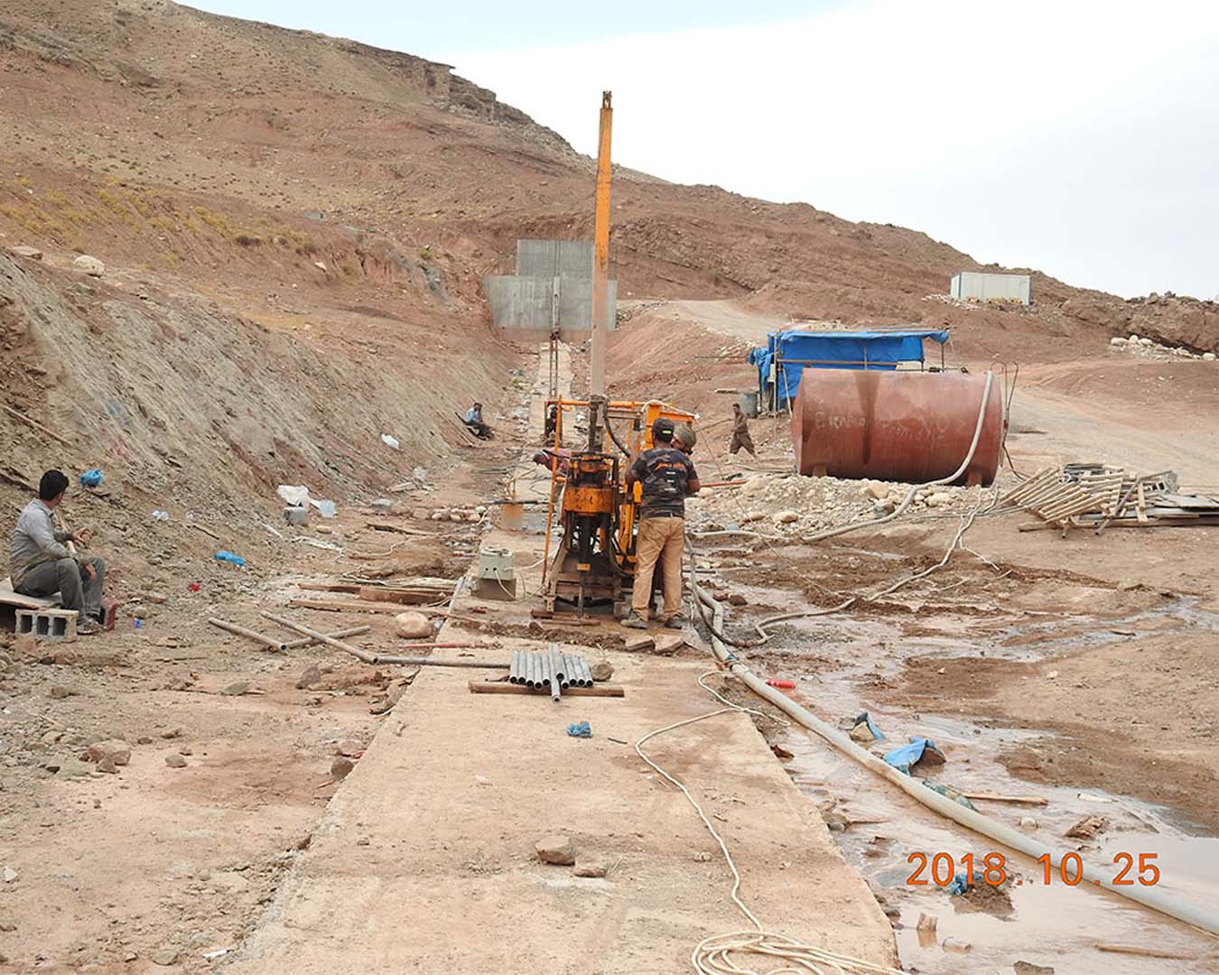 پرۆژەى دروست کردنى بەنداوى دێوانە
